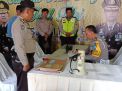 Kasat Lantas Lakukan Pemantauan di Pos Pam Lebaran
