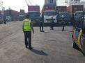 Bersama Port Sekuriti Pelindo III, Satsabhara Lakukan Pengamanan Bongkar Muat
