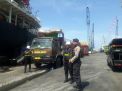 Satsabhara Polres Tanjung Perak Patroli Bersama Sekuriti Pelindo, Antisipasi Kerawanan di Pelabuhan