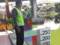 Polsek Krembangan Lakukan Pemantauan Debit Air, Antisipasi Poteni Banjir