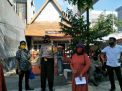 Polsek Pabean Cantikan PAM Pembagian BLT di Kantor Pos Perak Barat