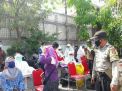 Polsek Kenjeran PAM Swab Tes di Puskesmas Tambak Wedi