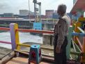 Polsek Asemrowo Pantau Debit Air, Antisipasi Kemungkinan Potensi Banjir