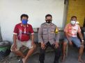 Babinkamtibmas Ujung Sambang Pemukiman, Sampaikan Himbauan Patuh Protokol Kesehatan