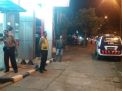 Personil Lintas Unit Polsek Kenjeran Patroli Gerai ATM