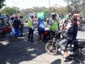 Polsek Asemrowo Gelar Operasi Penertiban Masker di Pos Lantas Margomulyo