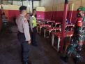 Polsek Krembangan Gelar Penertiban Masker di Warkop & Pertokoan
