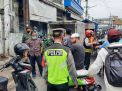 Polsek Pabean Cantikan Lakukan Operasi Penertiban Masker Mobile Bareng Satpol PP & Koramil