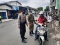 Polsek Pabean Cantikan Lakukan Operasi Penertiban Masker di Jalan Kalimas Baru