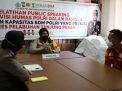 Kapolres Tanjung Perak Bersama Anggota Humas Ikuti Zoom Meeting Pelatihan Publik Speaking