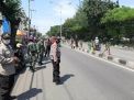 Wakapolsek Kenjeran Pimpin Operasi Masker di Jalan Kedung Cowek