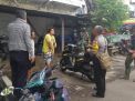 Kanit Reskrim Polsek Pabean Cantikan Pimpin Operasi Masker di Jalan Kalimas Baru