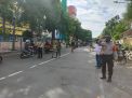 Polsek Pabean Cantikan Laksanakan Operasi Penertiban Masker Bersama Satpol PP di Jalan Stasiun Kota
