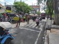 Tekan Penyebaran Covid-19, Personil Polsek Semampir Terus Lakukan Operasi Masker