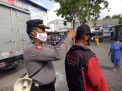 Polsek Kenjeran Lakukan Operasi Penertiban Masker di Pasar Rahardjo Bareng Satpol PP