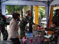 Kapolres Tanjung Perak Kawal Kunjungan Danrem Bhaskara Jaya di Posko PPKM Darurat RW 06 Jalan Ikan Gurami