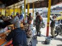 Polsek Pabean Cantikan Gelar Operasi Protokol Kesehatan, Sasar Warung-Warung di Jalan Kalimas Baru & Jalan Sisingamangaraja