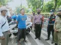 Personil Polsek Semampir Gelar Operasi Penertiban Masker Sasar Pengendara di Jalan Nyamplungan