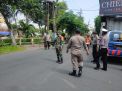 Polsek Pabean Cantikan Sasar Pengendara di Jalan Karet, Laksanakan Operasi Penertiban Masker