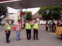 Unit Lantas & Unit Sabhara Polsek Semampir Patroli Harkamtibmas ke SPBU