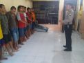 Polsek Krembangan Lakukan Pengecekan Tahanan Usai Apel Piket Penjagaan