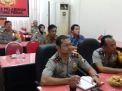 PJU Polres Tanjung Perak Gelar Vicon Bersama Kasatgas Nusantara