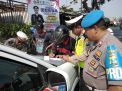 Polsek Krembangan Gelar Razia Sepeda Motor Dalam Rangka Operasi Zebra Semeru