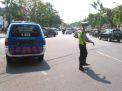 Unit Lantas Polsek Pabean Cantikan, Pengaturan Rutin di Jalan Bunguran