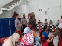 Polsek Krembangan Kawal Vaksinasi di Balai RW 09 Morokrembangan