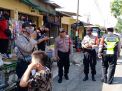 Polsek Krembangan Gandeng Satpol PP, Lakukan Penertiban Masker di Pasar PPI