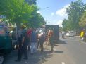 Polsek Semampir Bareng Kecamatan & Koramil Lakukan Operasi Yustisi Protokol Kesehatan di Jalan Pegirian