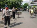 Kapolsek Pabean Cantikan Pimpin Operasi Penertiban Masker Bersama Instansi Samping