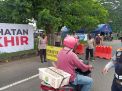 Kapolsek Kenjeran Pimpin Operasi Masker Gabungan di Akses Suramadu