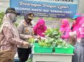 Kapolres Tanjung Perak Hadiri Panen Raya Ikan Lele Kelompok Wanita Tani Dorang Cinta