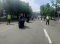 Wakapolsek Semampir Pimpin Personil Gabungan Gelar Operasi Penertiban Masker di Jalan Pegirian