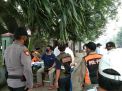 Polsek Kenjeran Gelar Operasi Penertiban Masker Bersama Instansi Samping di Jalan Wiratno, Jaring 12 Pelanggar