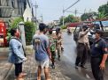 Polsek Pabean Cantikan Lakukan Operasi Penertiban Masker Bareng Satpol PP & Linmas di Jalan Kalisosok