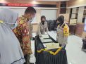 Kapolres Tanjung Perak Pimpin Penandatanganan Pakta Integritas Seleksi Penerimaan Anggota Polri TA 2021