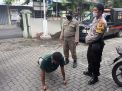 Stop Penyebaran Covid-19, Polsek Asemrowo Rutin Gelar Operasi Penertiban Masker