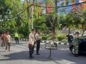 Kapolsek Pabean Cantikan Pimpin Operasi Penertiban Masker di Jalan Bunguran Yang Diikuti Personil Gabungan