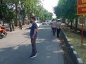 Wakapolsek Kenjeran Pimpin Operasi Penertiban Masker Personil Gabungan