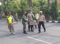 Polsek Pabean Cantikan Bareng Instansi Samping Gelar Operasi Masker Untuk Tekan Penyebaran Covid-19