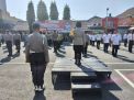 Pimpin Apel Pagi, Kapolres Tanjung Perak Ingatkan Untuk Tetap Tegakkan Disiplin Protokol Kesehatan