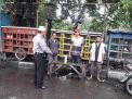 Babinkamtibmas Ujung Patroli Pasar burung Petekan, Titip Pesan Waspada 3C