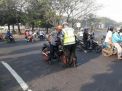 Pengendara Tidak Menggunakan Helm SNI Langsung Ditindak