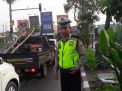 Cegah Kemacetan, Unit Lantas Polsek Krembangan Lakukan Pengaturan Pagi