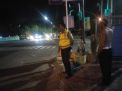 Polsek Kenjeran Pantau Lalu Lintas Malam, Antisipasi Kecelakaan & Tindak Kriminalitas