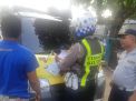 Satlantas Polres Tanjung Perak Tindak Tegas Pelanggar Kasat Mata
