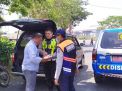 Satlantas Polres Tanjung Perak Lakukan Penindakan Pelanggar Kasat Mata