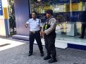 Jaga Keamanan Kantor Bank, Satsabhara Polres Tanjung Perak Gelar Patroli Setiap Hari